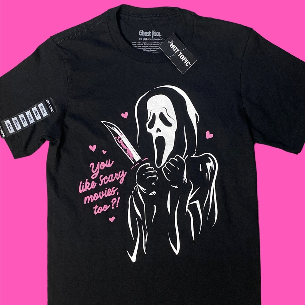 SCREAM HORROR T SHIRT